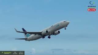 ASL Airlines to Jersey - Boeing 737-800 - F-HIXD - Takeoff from Madeira Airport