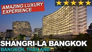 SHANGRI-LA, Bangkok, Thailand: ULTIMATE Comfort & BREATHTAKING View - 4K Tour & Review