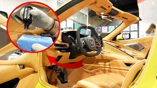 Amazing Interior Detailing on the C8 CORVETTE STINGRAY with Clear Bra & Ceramic Pro