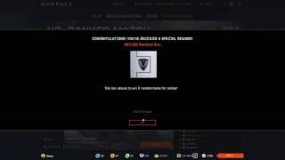 Warface: Random Box Luck