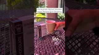 Coffee & Cigarettes With Honeyrose Herbal Cigarettes Nicotine FREE & Tobacco FREE #Chocolate