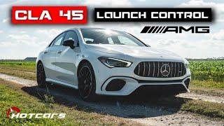 The Launch Control On The 2020 Mercedes-Benz CLA 45 AMG Is Insane