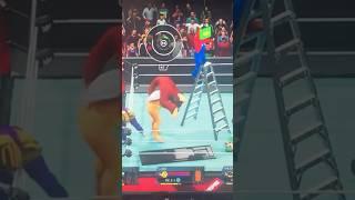 Mario takes a tumble!! #shorts #gaming #mario #wwe #funny #memes #subscribe