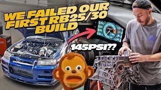 R34 Skyline RB30DET Swap