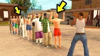 Сколько людей может убить 1 пуля в GTA San Andreas...