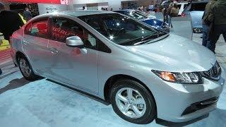 2014 Honda Civic Natural Gas At The 2014 NAIAS Auto Show