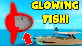 How to Get GLOWING FISH in Fishing Simulator Roblox! *GLOWING MYTHIC SUNFISH*