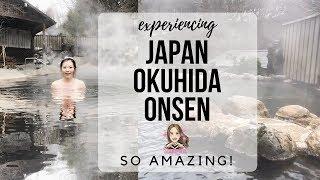 TAKAYAMA || EP 10 || Relaxing in Onsen (Hot Spring Bath) "Buffet" in Okuhida