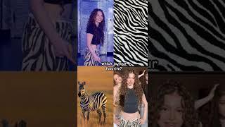 which animal print is your favorite? #kalogerasisters #edit #curlyhair #sisters #glamour