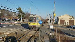 4K/60p: LIRR Train #2057 with an M3 Set at Central Islip