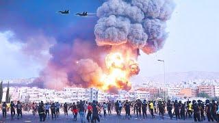 Israel's Instant Response to IRAN!! 15 Israeli A-10 Jets Immediately Drop Bombs on Iran Today