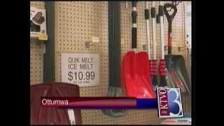 Winter weather boosts sales of salt, sand and shovels