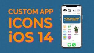 How to Make Custom App Icons and Widgets on iOS 14 iPhones Full Tutorial (Icon Image Maker)