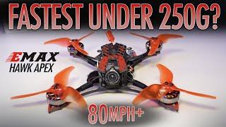 FASTEST Fpv Racing Drone under 250 Grams? - EMAX Hawk Apex