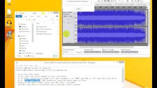 How to BATCH convert audio from 440Hz to 432Hz