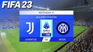 FIFA 23 - Juventus vs. Inter @ Allianz Stadium