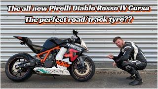 Pirelli Rosso 4 Corsa first impressions! A run out on the KTM RC8R - The best road/track tyre?