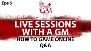 How to be a Great Game Master Live Stream