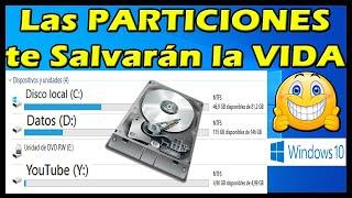 COMO HACER PARTICIONES DE DISCO DURO EN WINDOWS 10  Sin Programas Bien Explicado