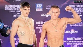 Michael Conlan vs Vladimir Nikitin -  FULL WEIGH IN AND FACE OFF I TOP RANK BOXING ON ESPN