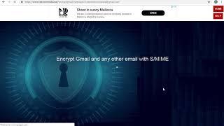 Ciphermail web app - video demo