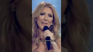 Céline Dion pays tribute to Whitney Houston with a powerful ballad 