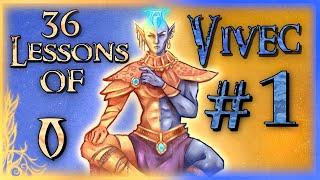 Sotha Sil is Vivec's FATHER!? - 36 Lessons of Vivec EXPLAINED - Sermon 1 - Elder Scrolls Lore