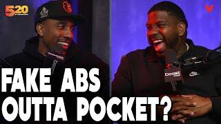 Jeff Teague ARGUES about guys getting FAKE abs | Club 520