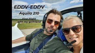 VFR Flight - Hannover (EDDV) to Hannover (EDDV) Aquila 210 - Sightseeing flight