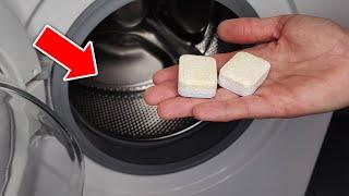 Do this and all the dirt will come out of the washing machine.