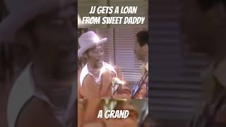 GOOD TIMES | JJ GETS A LOAN FROM SWEET DADDY | SWEET DADDY | #shorts | #hilarious | #funny
