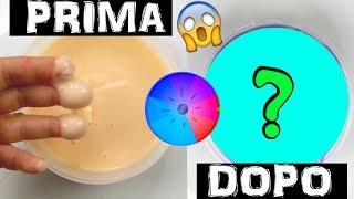 SLIME VECCHI DI 1 ANNO! LI MODIFICO CON LA RUOTA MISTERIOSA! *Mystery wheel of slime makeover!*