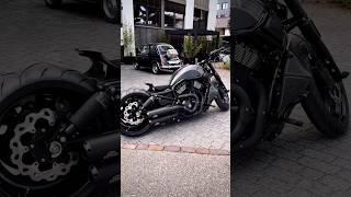 Harley Davidson VRod muscle custom by SLC Motorcycles #vrod #darkkustom #harleydavidson