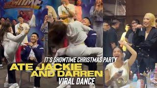 MGA GANAP Sa Christmas Party Ng It’s Showtime Family | Jackie and Darren Viral Dance