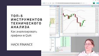 Урок 7. ТОП-5 инструментов технического анализа. Как анализировать графики в Quik?