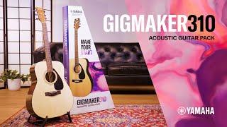 Yamaha GIGMAKER310 Acoustic Guitar Pack