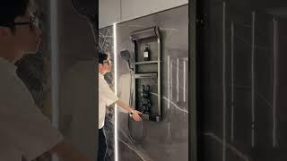 Luxury Hotel Bathroom Design Secrets: Matte Black Shower Sets in 2025 #Luxurybathroom#Hoteldesign