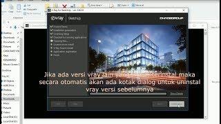 Cara Install vray 3.6 dan aktivasi lisensi