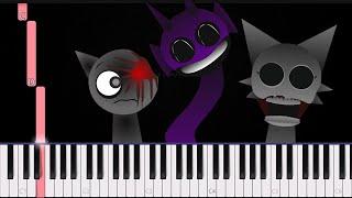 Incredibox Sprunki Phase 3 Sounds  Piano Tutorial