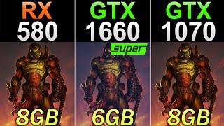 RX 580 Vs. GTX 1660 Super Vs. GTX 1070 | 1080p and 1440p Gaming Benchmarks