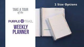 PurpleTrail Weekly Planner Tour