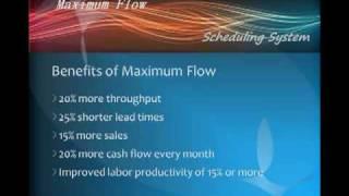 Maximum Flow Production Scheduling System Overview