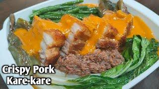 Crispy Pork Kare-kare Madiskarteng Nanay by mhelchoice