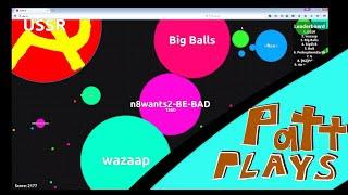 NateWantsToBeBAD...at this game!- Patt Plays Season 3- Agar.io!