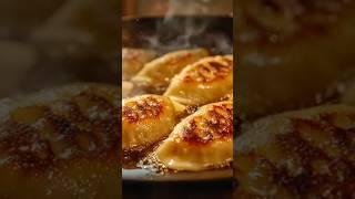 Dumplings sizzling #midjourney #food # runway
