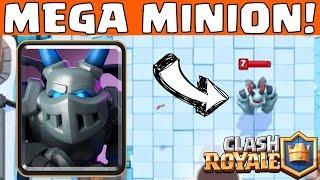 МЕГА МИНЬОН - НОВАЯ КАРТА - Clash Royale