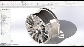Jant Tasarımı Solidworks - Wheel Rim Design