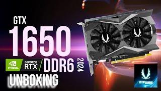 Gtx 1650 graphics Card Unboxing 2024 || Gtx 1650 ddr6