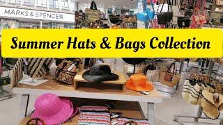 M&S Summer Hats & Bags Collection June 2023 | Marks&Spencer Women's Bags & Hat collection June 2023