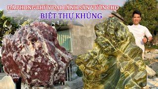 ĐÁ PHONG THUỶ ĐẠI CẢNH YÊN BÁI - HÀNG CHUYÊN CHO BIỆT THỰ SÂN VƯỜN